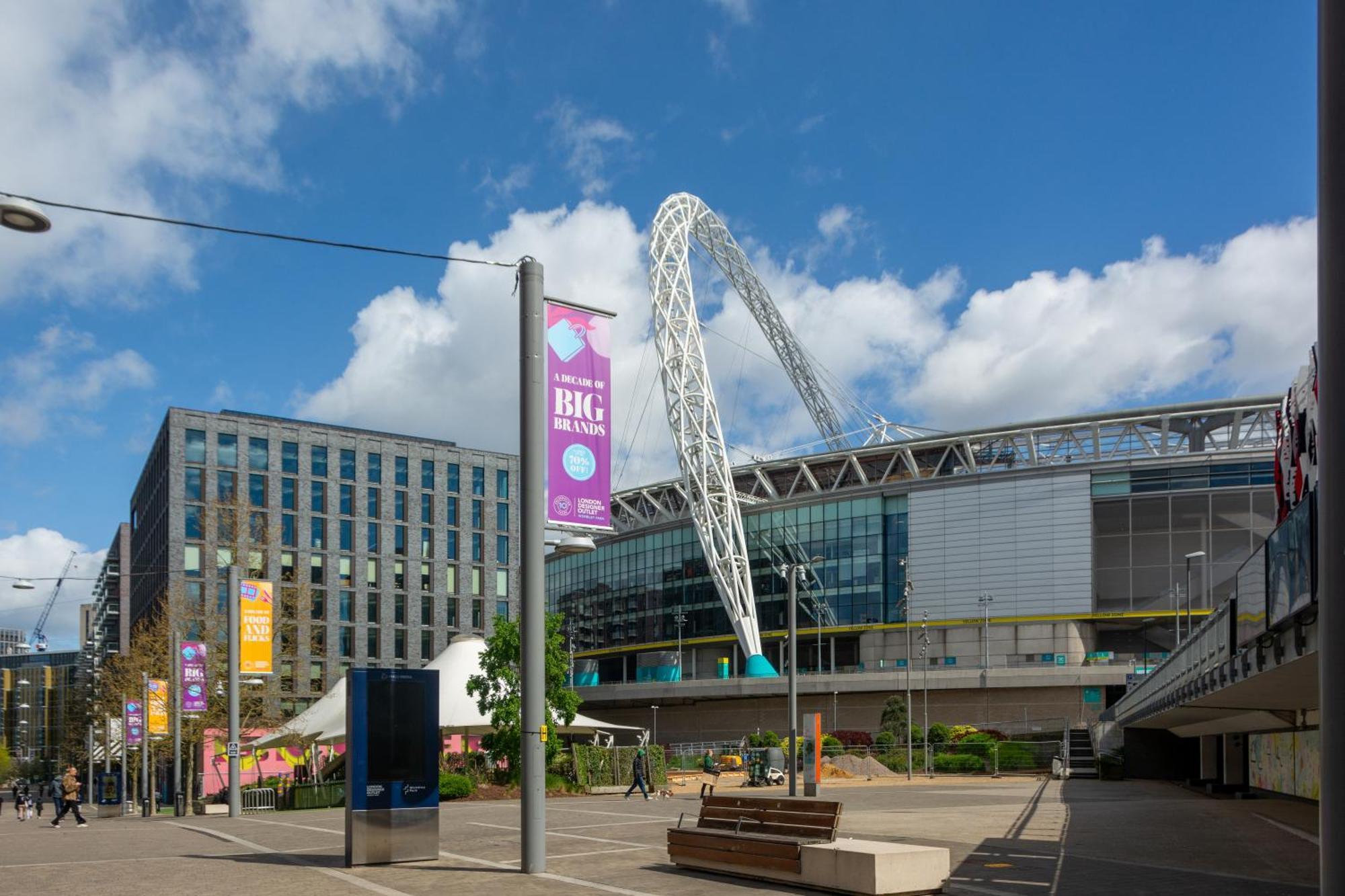 Mysquare State-Of-The-Art 1 Bedroom Apartments Near Wembley Park Londres Exterior foto