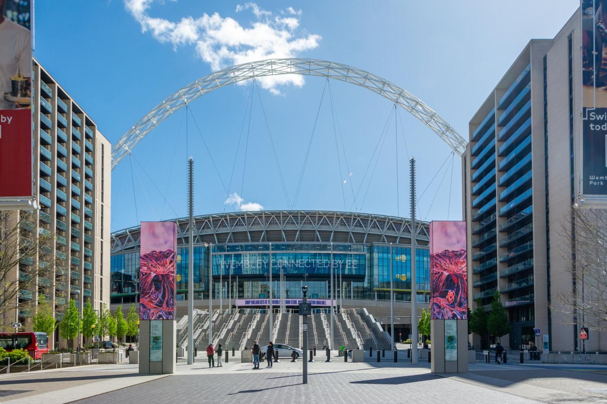 Mysquare State-Of-The-Art 1 Bedroom Apartments Near Wembley Park Londres Exterior foto