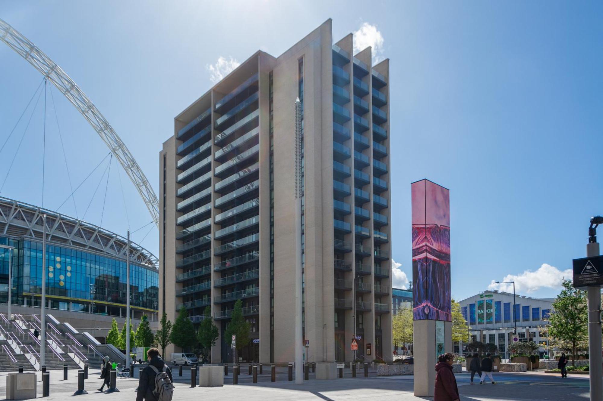 Mysquare State-Of-The-Art 1 Bedroom Apartments Near Wembley Park Londres Exterior foto